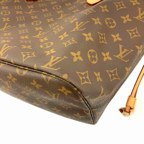 imgrc0085846762 Louis Vuitton Neverfull Monogram Tote Bag Brown Beige