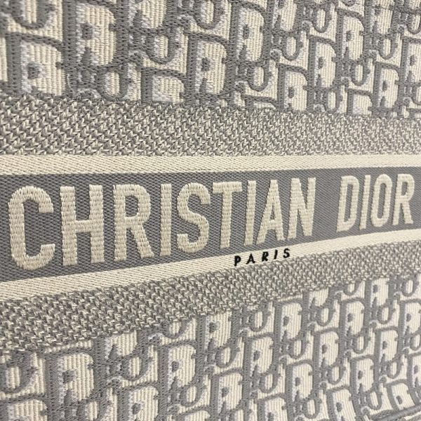 imgrc0085958576 Christian Dior Book Tote Medium Bag Gray