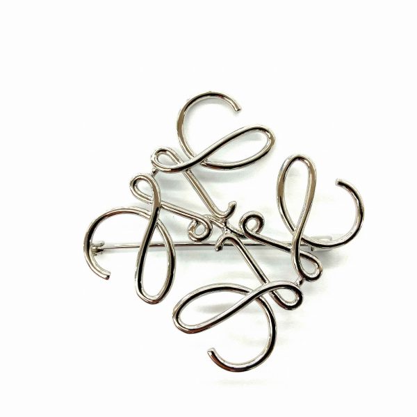 imgrc0086295549 Loewe Metal Brooch Silver