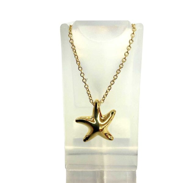 imgrc0086328998 Tiffany Co Starfish Necklace Yellow Gold