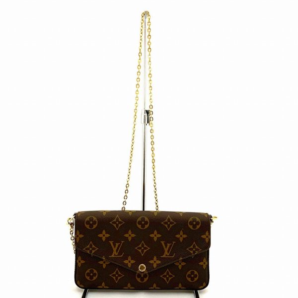 imgrc0086387484 Louis Vuitton Pochette Felicie Shoulder Bag Monogram Brown