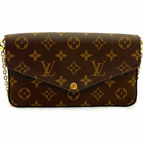 imgrc0086387490 Louis Vuitton Pochette Felicie Shoulder Bag Monogram Brown