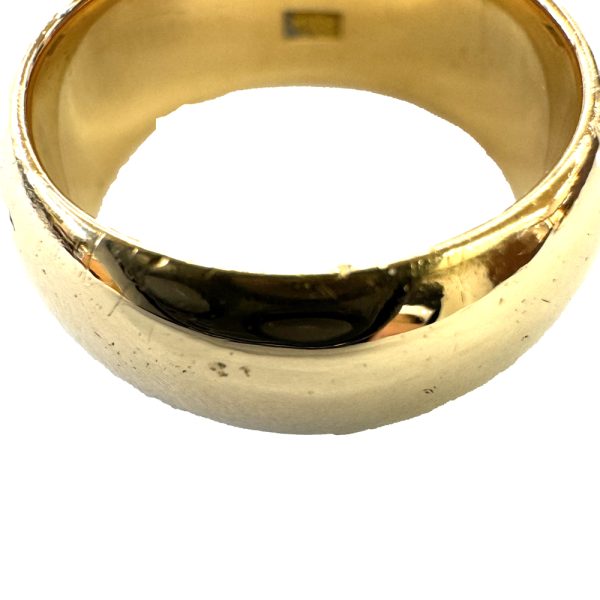 imgrc0086460727 Fashion Round Simple Ring Yellow Gold