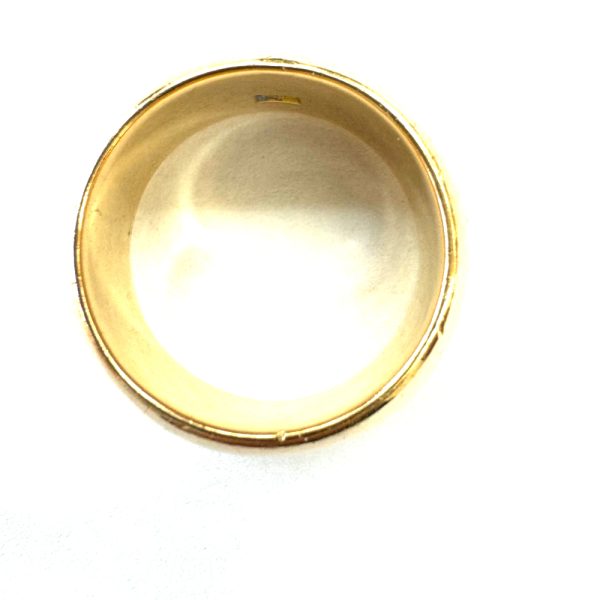 imgrc0086460730 Fashion Round Simple Ring Yellow Gold