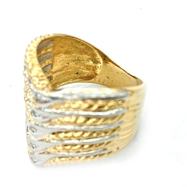 imgrc0086616746 Kantai Platinum Combination Ring Gold