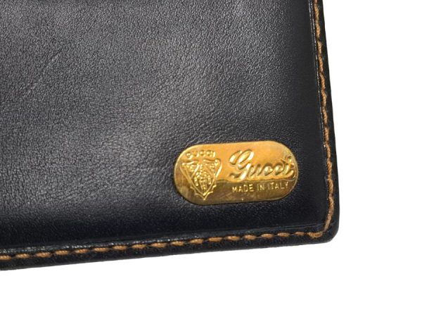 imgrc0086635674 Gucci Bifold Wallet Gg Canvas Black