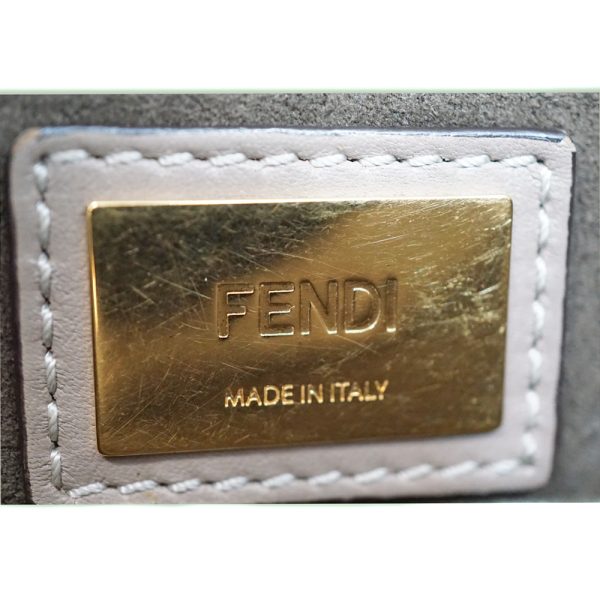 imgrc0087394561 Fendi Peekaboo 2way Handbag Greige Gold Hardware