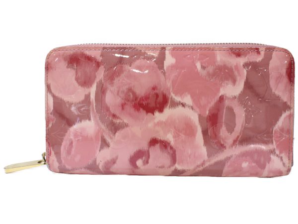 imgrc0087851579 Louis Vuitton Zippy Wallet Vernis Ikat Flower Pink