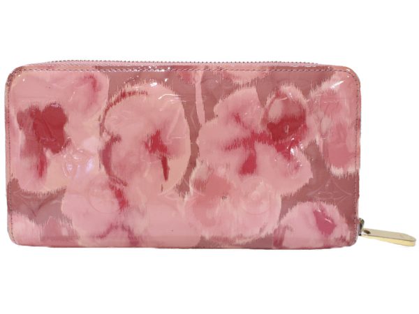 imgrc0087851580 Louis Vuitton Zippy Wallet Vernis Ikat Flower Pink