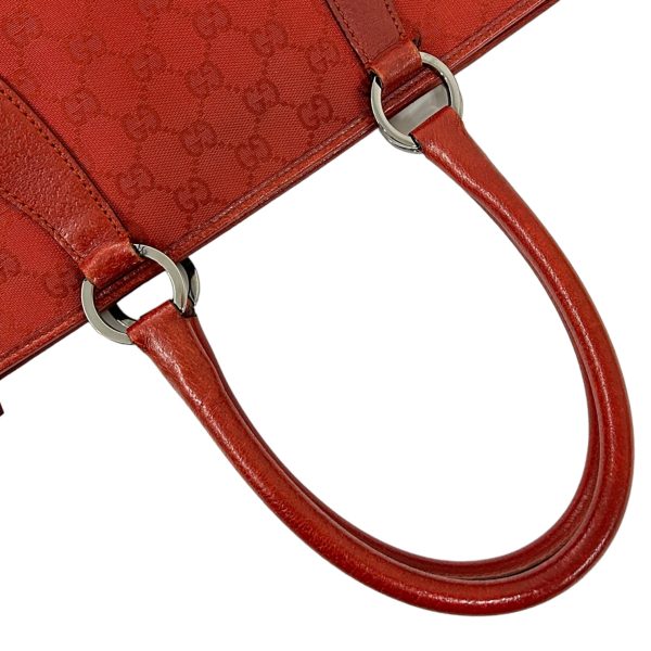 imgrc0088425768 Gucci Gg Canvas Handbag Tote Bag Red