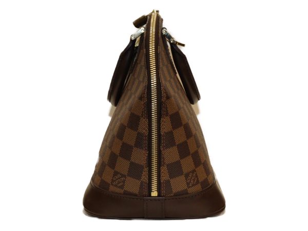 imgrc0088837798 Louis Vuitton Alma Damier Handbag Brown Red