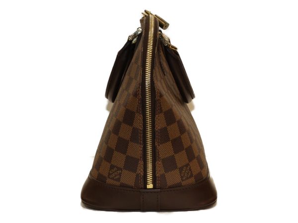 imgrc0088837799 Louis Vuitton Alma Damier Handbag Brown Red