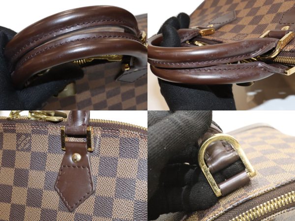 imgrc0088837810 Louis Vuitton Alma Damier Handbag Brown Red