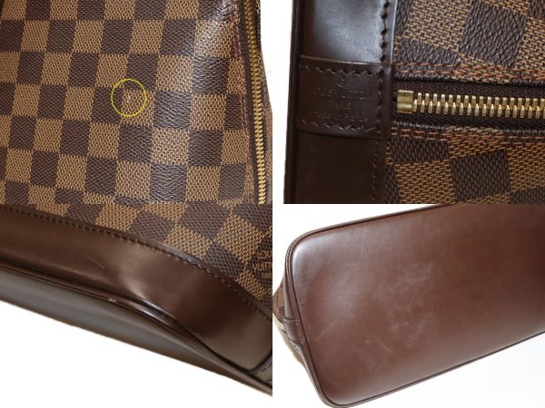 imgrc0088837811 Louis Vuitton Alma Damier Handbag Brown Red