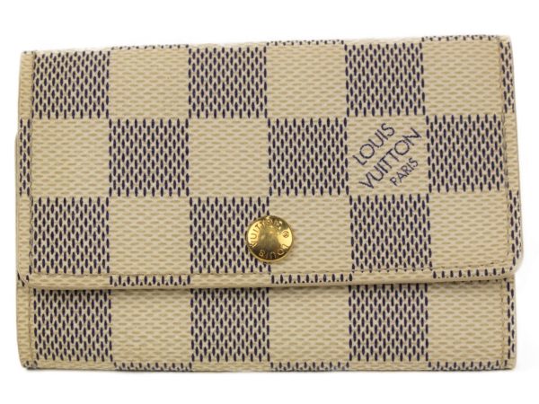 imgrc0088881425 Louis Vuitton Multicle 6 Damier Azur White Gray