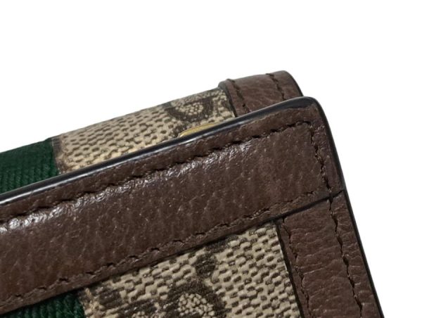 imgrc0089738668 Gucci Ophidia Compact Wallet Canvas Brown