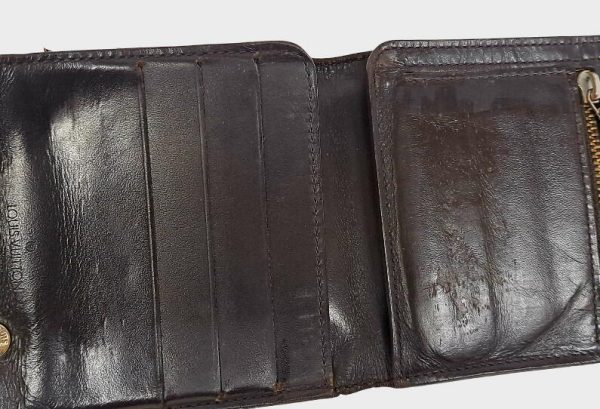 imgrc0090515782 Louis Vuitton Portefeuille Double Bifold Wallet Leather Brown