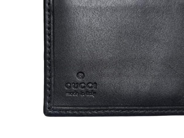 imgrc0090713042 Gucci Bifold Wallet Gg Canvas Black