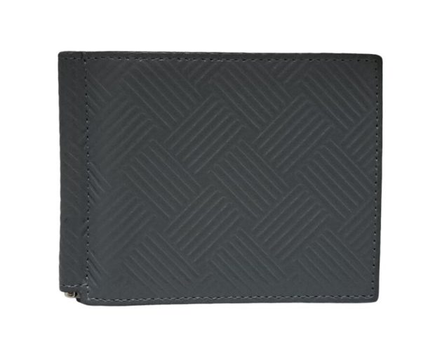 imgrc0090797909 Bottega Veneta Intrecciato Bifold Money Clip Leather Gray