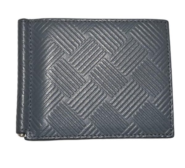 imgrc0090797911 Bottega Veneta Intrecciato Bifold Money Clip Leather Gray