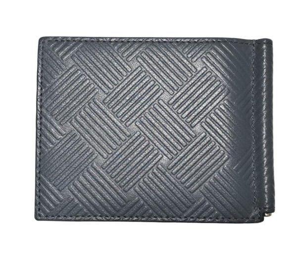 imgrc0090797912 Bottega Veneta Intrecciato Bifold Money Clip Leather Gray