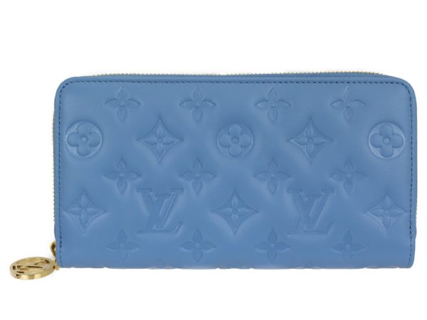 imgrc0091162938 Louis Vuitton Zippy Long Wallet Light Blue