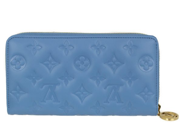 imgrc0091162939 Louis Vuitton Zippy Long Wallet Light Blue