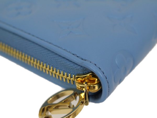 imgrc0091162943 Louis Vuitton Zippy Long Wallet Light Blue