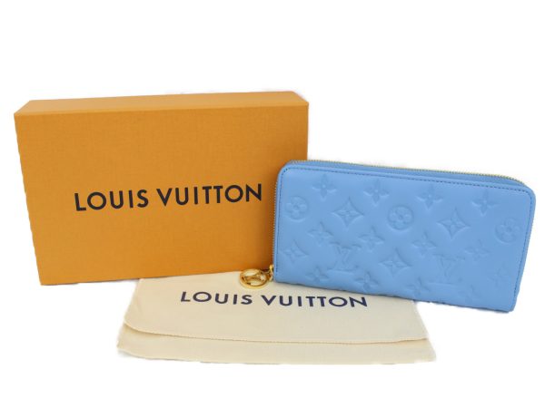 imgrc0091162952 Louis Vuitton Zippy Long Wallet Light Blue