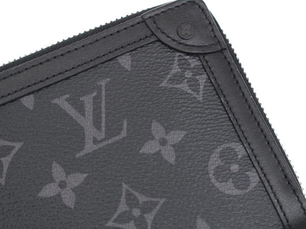 imgrc0091165064 Louis Vuitton Trunk Zippy Wallet Black Gray