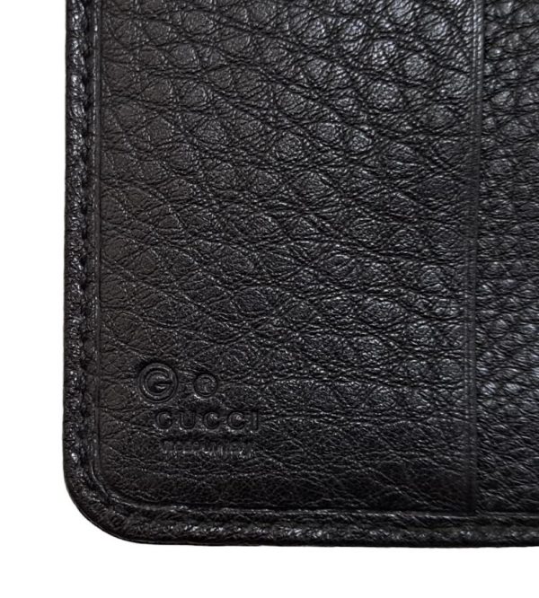 imgrc0091177796 Gucci Round Zipper Long Wallet Leather Black