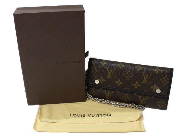 imgrc0091188473 Louis Vuitton Portefeuille Wallet Brown Black