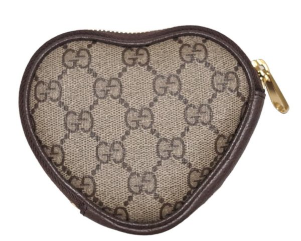 imgrc0091437604 Gucci Coin Pouch Canvas Brown