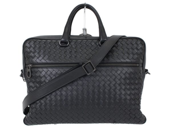 imgrc0091714876 Botteaga Veneta Briefcase Handbag Shoulder Black