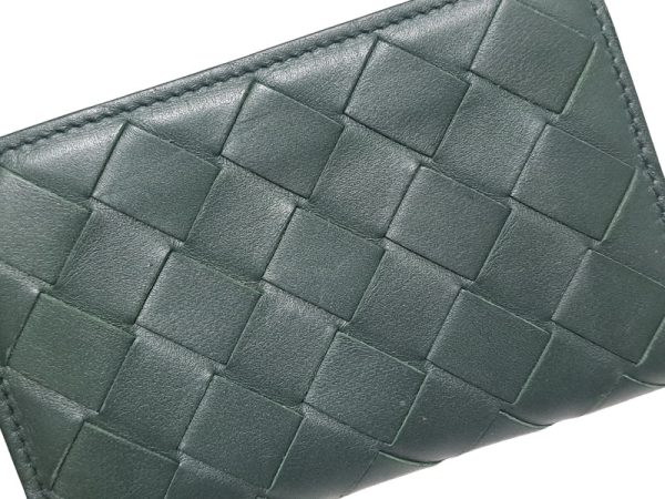 imgrc0091855982 Bottega Veneta Maxi Intrecciato Coin Purse Leather Green