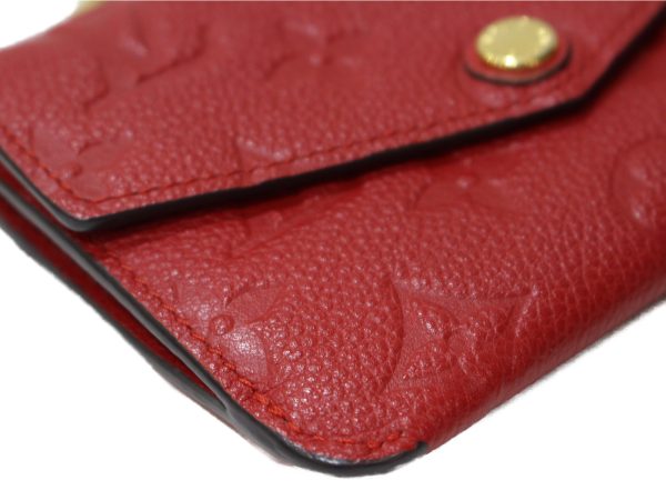 imgrc0091951222 Louis Vuitton Pochette Cle Coin Case Purse Red