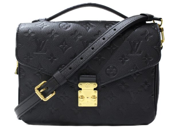 imgrc0092025570 Louis Vuitton Pochette Metis MM Handbag Noir Black