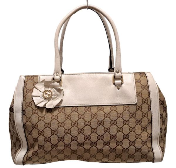 imgrc0092174270 Gucci Gg Tote Bag Canvas Beige