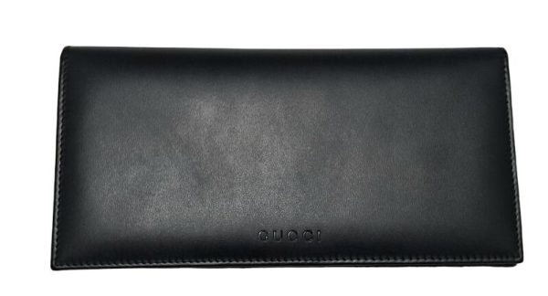 imgrc0092174533 Gucci Long Wallet Leather Black