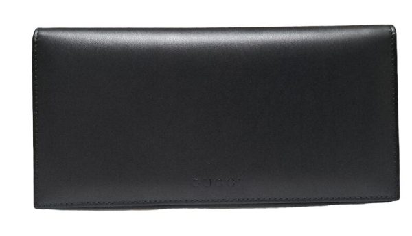 imgrc0092174535 Gucci Long Wallet Leather Black