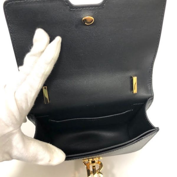 imgrc0092481851 Burberry Tb Small Leather Shoulder Bag Black