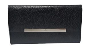 imgrc0092576045 Bottega Veneta Intrecciato Long Wallet Leather Black