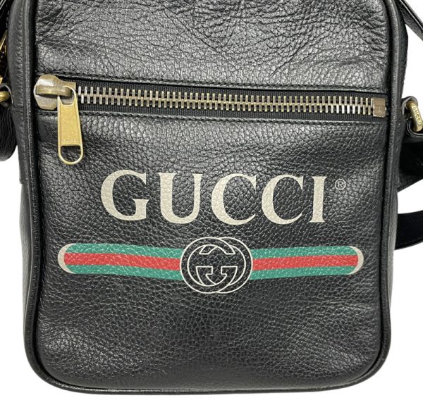 imgrc0092666486 Gucci Shoulder Bag Leather Black