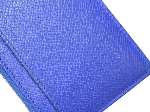 imgrc0092680762 Louis Vuitton Taiga Coin Card Case Blue Leather