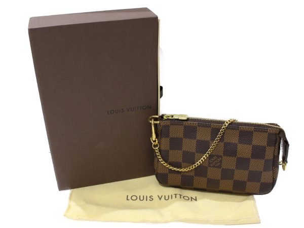 imgrc0092758242 Louis Vuitton Mini Pochette Accessoire Pouch Brown