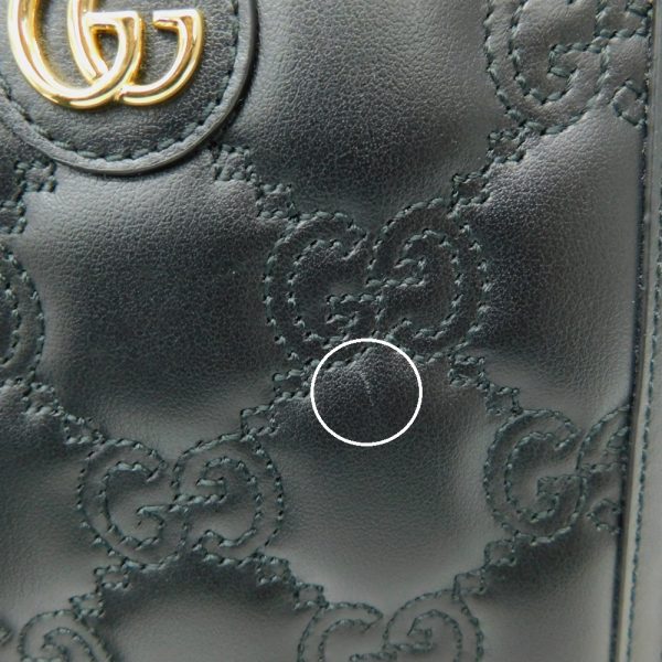 imgrc0092867293 Gucci Mini Top Handle Bag GG Matelasse Black