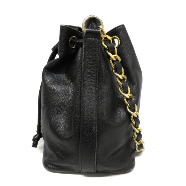 imgrc0092903952 Chanel One Shoulder Bag Drawstring Caviar Black