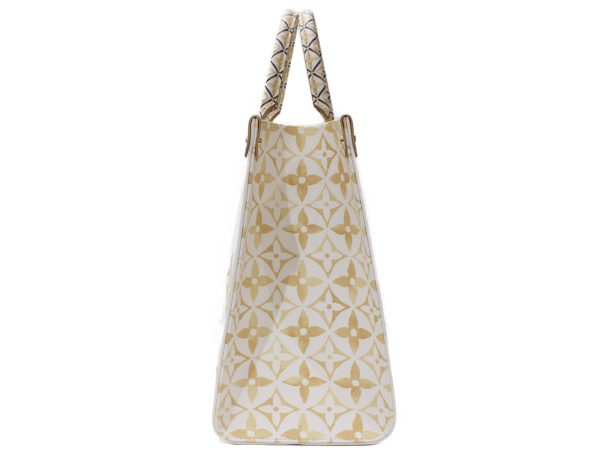 imgrc0092944437 Louis Vuitton On the Go MM Tote Bag White