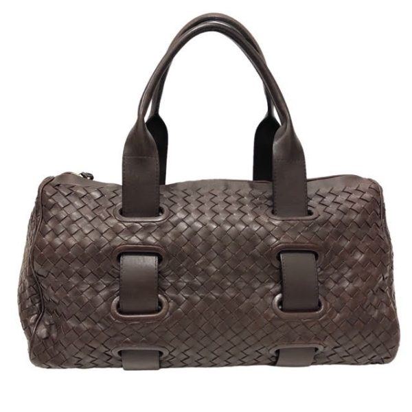 imgrc0092964837 Bottega Veneta Beautiful Appearance Leather Boston Bag Brown