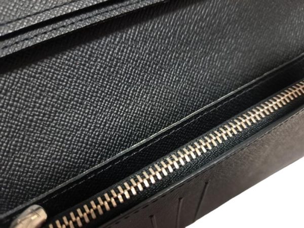 imgrc0093190311 Louis Vuitton Brother Damier Graphite Long Wallet Leather Black